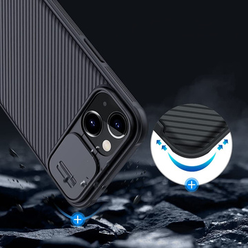 Nillkin CamShield Pro Hülle für Apple iPhone 13 Mini Schwarz