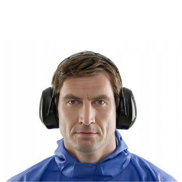 Klappbare Anti-Noise-Kopfhörer mit Geräuschunterdrückung Schützende Ohrenschützer für Erwachsene Schwarz