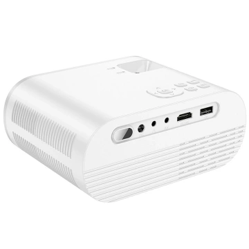 HOCO Projektor HD Ready DT1 Biały Wi-Fi, Bluetooth, 720P, Do 200 Cali