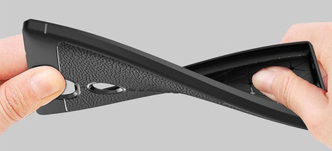 Etui pancerne Alogy leather case Sony Xperia L2 czarne + Szkło