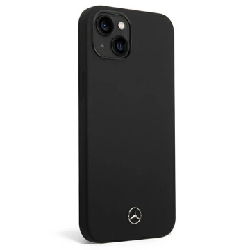 Etui Mercedes MEHCP14MSILBK für Apple iPhone 14 Plus 6,7 Hardcase Silicone Line