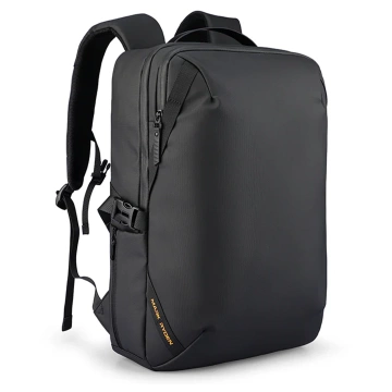 Mark Ryden 15,6" Laptop-Reiserucksack, wasserdicht, 21 l Fassungsvermögen, mit Schlüsselanhänger und Pfeife, 44 x 29 x 17 cm – Schwarz