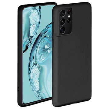 Etui matowe Odporne na telefon obudowa 3mk Matt Case do Samsung Galaxy S21 Ultra 5G Black