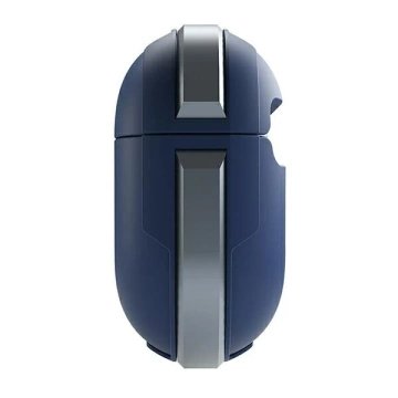UNIQ Schutzhülle für Kopfhörer Valencia Case für Apple AirPods 3 blau/blau Antimikrobiell