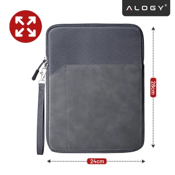 Handyhülle Wasserdichtes Gehäuse Alogy universal IPX8 bis 6,5 Schwarz