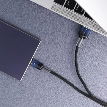 Kabel USB-A – USB-C 66W Forcell F-Energy Gradient 1 m C352 czarny