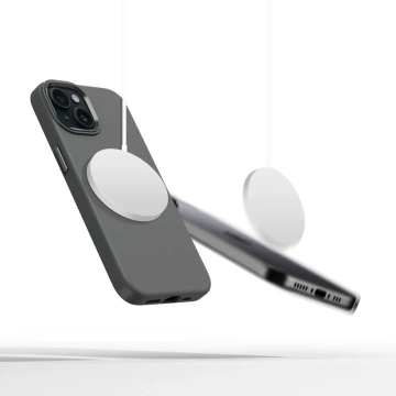 Etui do iPhone 15 Tech-Protect Silicone Pure MagSafe Clay