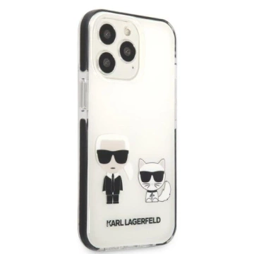 Schutzhülle Karl Lagerfeld KLHCP13LTPEKCW für Apple iPhone 13 Pro / 13 6.1" Hardcase weiß/weiß Karl