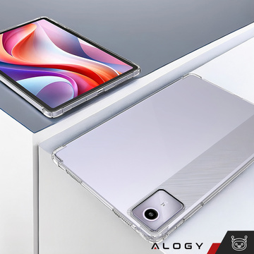 Etui Alogy Shockproof do Lenovo Tab K11 K11E 11” M11 10.95" TB330FU / TB330XU / TB331FC obudowa pokrowiec Przezroczysty