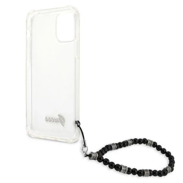 Guess GUHCP12LKPSBK iPhone 12 Pro Max 6,7"  Transparent hardcase Black Pearl