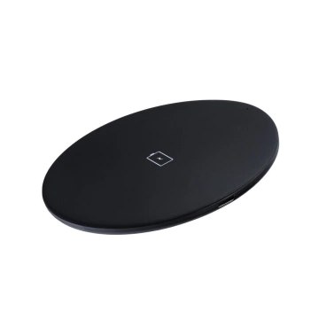 Ładowarka Indukcyjna Forcell Qi 15W Quick Charge USB-C Smukła Czarna