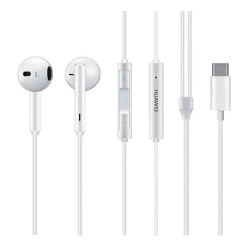 Słuchawki Huawei CM33 USB-C z Mikrofonem i Pilotem Douszne Ergonomiczne