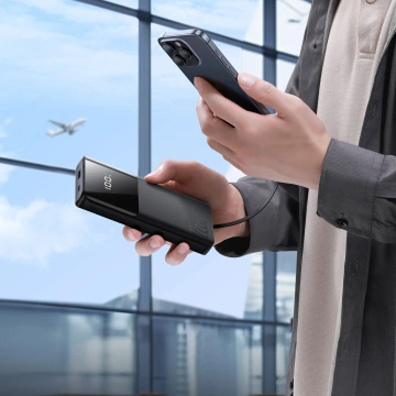 Powerbank Joyroom 10000mAh 22.5W z 2 kablami – gotowy do ładowania