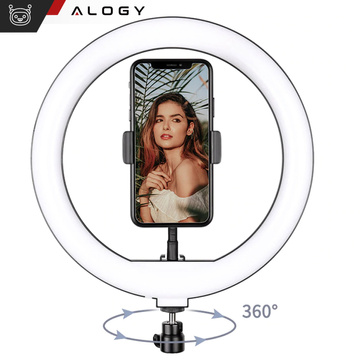 Lampa pierścieniowa fotograficzna Alogy Ring A33 do zdjęć makijażu 
