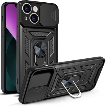 Etui Alogy Camshield Stand Ring z osłonką na aparat do Apple iPhone 13 Mini