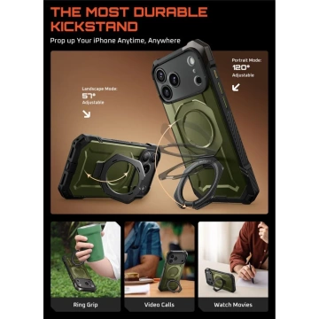Etui Supcase UB Grip Mag MagSafe do iPhone 17 Pro Max, Guldan