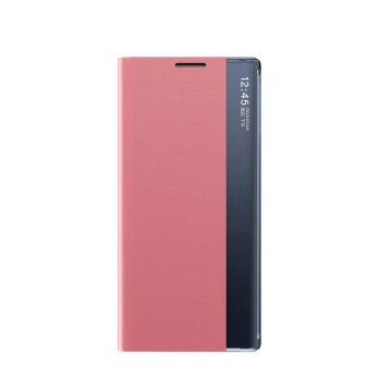 Etui New Sleep Case do Samsung Galaxy S23+ Plus pokrowiec z klapką podstawka różowe