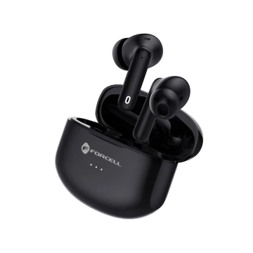 Słuchawki bezprzewodowe douszne Forcell F-Audio TWS Clear Sound czarne Black