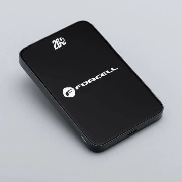Powerbank Forcell F-Energy SuperSlim F5K8 MagSafe QC4.0 PD 15W 5000mAh Czarny