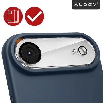 Szkło Ochronne na Obiektyw Aparatu do Apple iPhone 17 Air, Wzmocnione i Odporne na Zarysowania, Precyzyjnie Dopasowane, Alogy Lens Protector Pro+™ – Przezroczyste