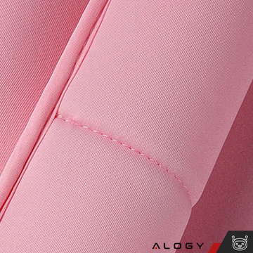 Etui neoprenowe do MacBook Air / Pro 13" – lekkie i smukłe, zamek błyskawiczny, ochrona przed wilgocią i zarysowaniami – Alogy SlimGuard™ Różowe