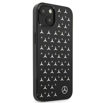 Etui ochronne Mercedes MEHCP13SESPBK do Apple iPhone 13 Mini 5,4" czarny/black hardcase Silver Stars Pattern