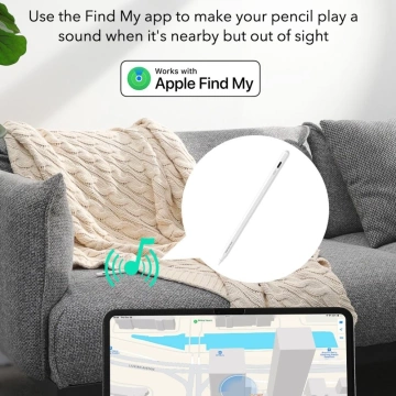 Rysik ESR Geo Digital Stylus do iPad z Apple Find My Biały