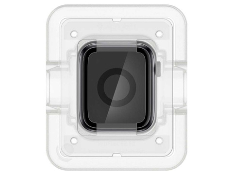 Spigen ProFlex Ex Fit x2 Hybridglas für Apple Watch 4/5/6 / SE 44mm Schwarz