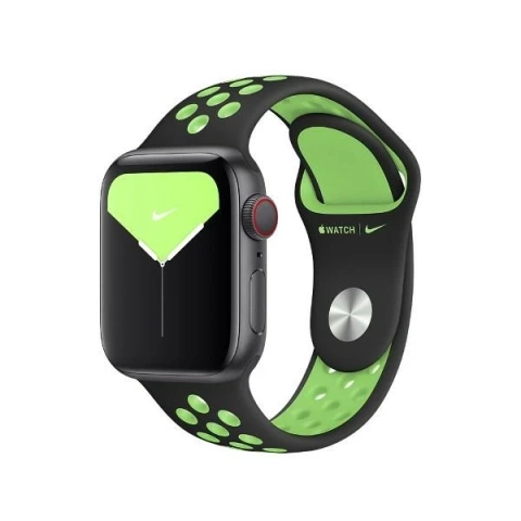 Apple Watch Armband MXQW2FE/A 38/40/41mm Nike Sport Brand schwarz-lime/schwarz-lime blast