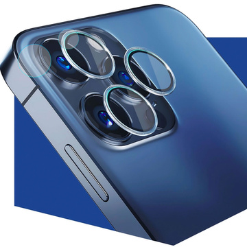 Szkło hybrydowe na obiektyw telefonu 3mk Lens Protection zestaw do Xiaomi Redmi Note 12 Pro/ 12 Pro Plus (4szt.)