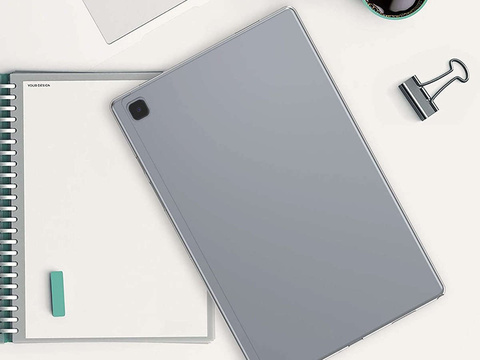 Tasche Hülle für Galaxy Tab A7 10.4 T500 / T505 Silikon Klarglas