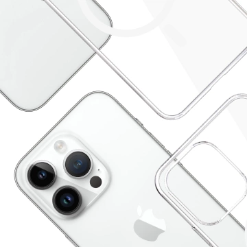 Schutzhülle für Apple iPhone 13 Pro 3mk Clear MagCase