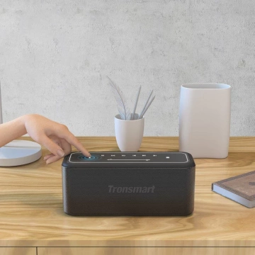 Tronsmart Element Mega Pro 60 W wasserdichter (IPX5) kabelloser Bluetooth 5.0 SoundPulse®-Lautsprecher schwarz