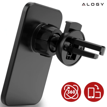 Autohalterung mit Qi MagSafe Alogy Ladegerät für ein Gitter / Board 15W