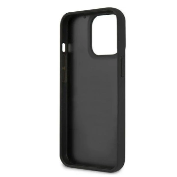 Etui ochronne na telefon Karl Lagerfeld KLHCP13LKH3DBK do Apple iPhone 13 Pro / 13 6,1" czarny/black hardcase 3D Rubber Karl`s Head