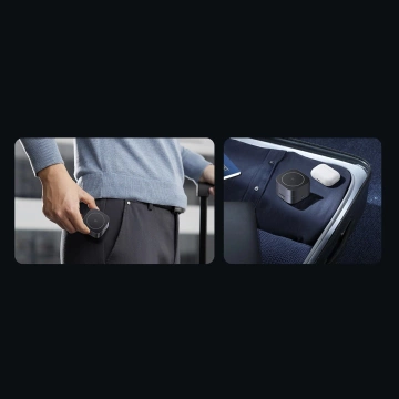 Ugreen W702 3in1 MagSafe Qi2 Ladegerät 15W Faltbar USB-C Schwarz