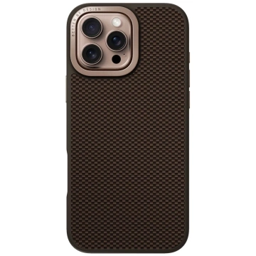 Etui do iPhone 16 Pro Max UNIQ Keva Max MagClick Stand Brązowe