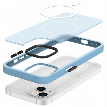 Etui ochronne na telefon MagMat Case do MagSafe do Apple iPhone 14 Matte Sierra Blue