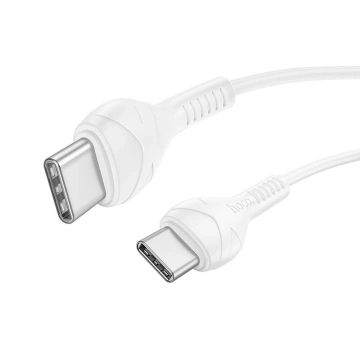 HOCO Kabel Typ C do Typ C X37 1 m Biały PD 60W Szybkie Ładowanie