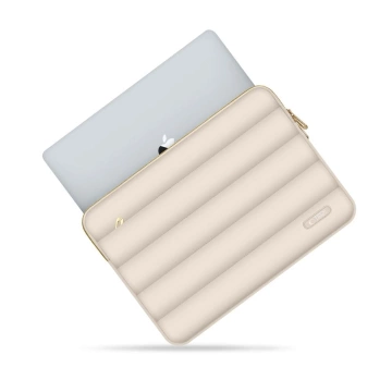 Etui Tech-Protect Puffy 13-14" Sand + Mini Pokrowiec