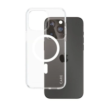 iPhone 15 Pro Max CARE by PanzerGlass Urban Combat Case MagSafe Klar-Weiß