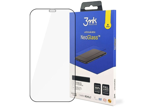 Szkło 3mk NeoGlass 8H do Apple iPhone 12 Pro Max Black