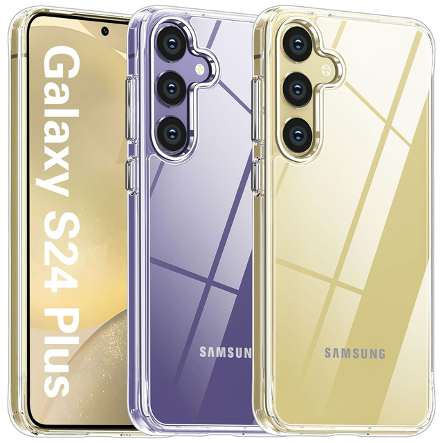 Etui do Samsung Galaxy S24+ Plus 3mk Armor Case Clear obudowa pancerne plecki przezroczyste