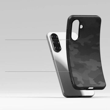 Galaxy A36 / A56 5G Schutzhülle Ringke Onyx Camo Schwarz