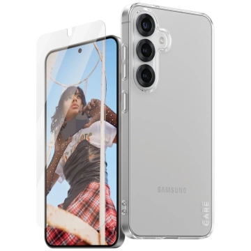 Zestaw ochronny do Samsung Galaxy S25 CARE by PanzerGlass Fashion 2w1 Etui + Szkło
