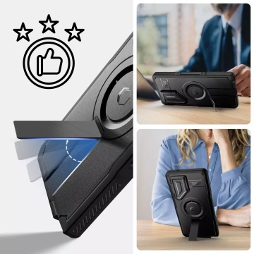 Etui do Samsung Galaxy S25 Ultra obudowa ochronna Tech-Protect Kevlar MagSafe+ Black