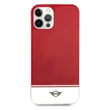 Etui na telefon Stripe Collection hardcase do iPhone 12 Pro Max czerwony/red
