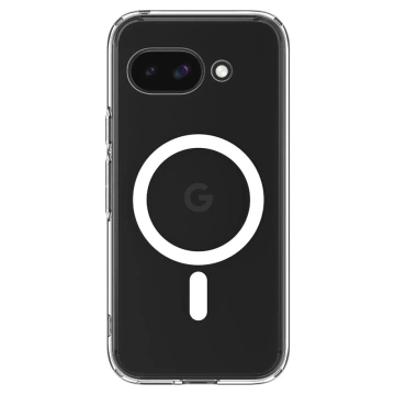 Etui do Google Pixel 9a Spigen Ultra Hybrid Mag MagSafe Clear/White