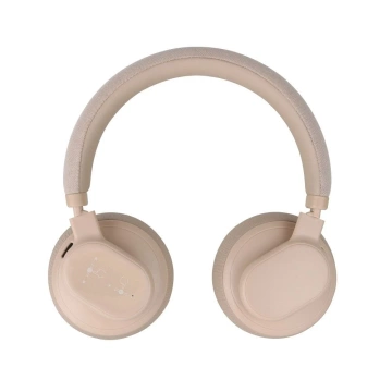 Słuchawki bezprzewodowe nauszne Forcell F-Audio ANC Touch Beat beżowe