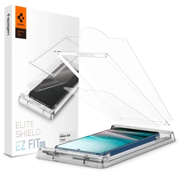 Hybridglas für Samsung Galaxy S25 Spigen Elite Shield "EZ Fit" HD Clear